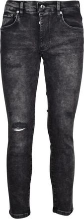 Dolce & Gabbana Skinny Jeans - Heren - Slim Fit Jeans - Zwart - 2XL - Katoen - Jeans