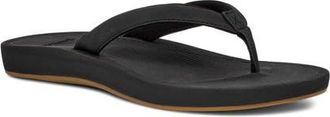 Sanuk Cosmic Shores Water Friendly Flip Flop in Blk at Nordstrom, Size 11