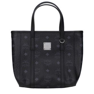MCM Mcm Handtaschen f&uuml;r Damen aus schwarzem Leder