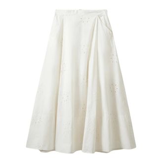 Sofie Schnoor Midi Skirts, female, White, Size: 2XS Saraisw Skirt