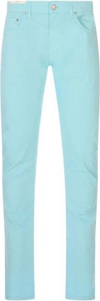 Pantaloni Torino Jeans Jazz - Heren - Slim Fit Jeans - Blauw - W34 - Katoen - Jeans