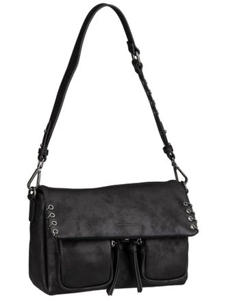 Fredsbruder FREDsBRUDER Rebel At Heart Big Shoulder Bag Leather Black