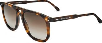Isabel Marant Womens 56mm Havana Sunglasses