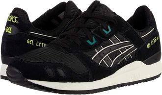 Asics Gel-Lyte III Og Mens Shoes Black/Black : 10.5 D - Medium, Leather/Synthetic