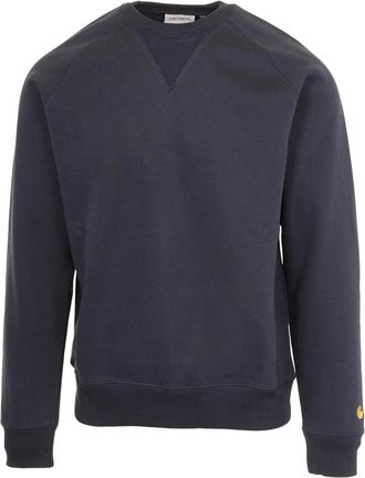 Carhartt Work in Progress Chase Sweatshirt - Heren - Sweatshirts - Blauw - M - Katoen - Hoodies & sweatvesten