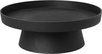 Broste Copenhagen Holger Kerzentablett, Ø 35 cm, schwarz