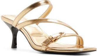 Aldo Cityverse Slide Sandal in Gold at Nordstrom, Size 7.5