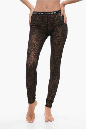 Dsquared2 Sheer Lace ICON Leggings size S