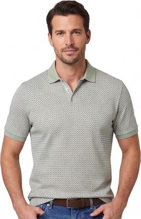 Brax Brax polo groen geprint