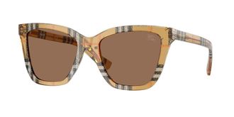 Burberry BE4470F Asian Fit 416373 Womens Sunglasses Brown Size 54