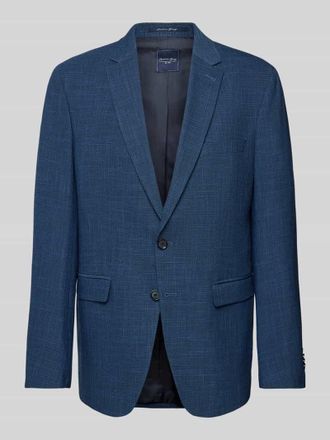 Christian Berg 2-Knopf-Sakko mit Reverskragen in Marine, Gr&ouml;&szlig;e 54