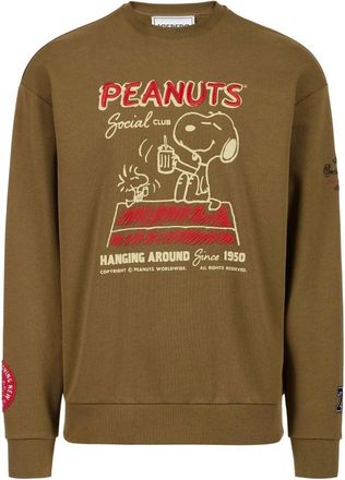Iceberg Crew Neck Sweatshirt - Heren - Sweatshirts - Groen - XL - Katoen - Hoodies & sweatvesten