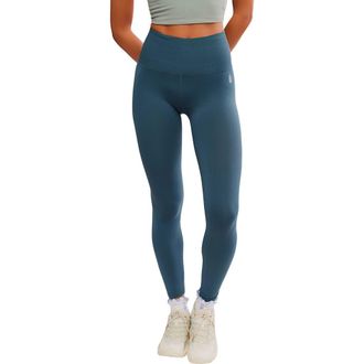 Free People FP Movement Good Karma Leggings in Evergreen at Nordstrom, Size X-Small/small
