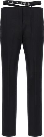 The Attico Belt Detail Trousers