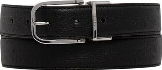 Paul Smith Omkeerbare riem van kalfsleer - Heren - Accessoires - Zwart - Maat: 90 CM Leer
