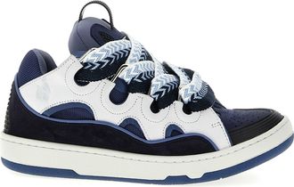 Lanvin Curb Sneakers Blu-Uomo