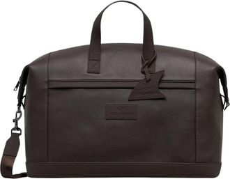 Paul & Shark Leren Reistas - Heren - Weekendtassen - Blauw - ONE Size - Leer - Tassen
