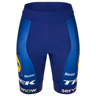 Santini Lidl Trek Shorts Velohose f&uuml;r Damen | blau