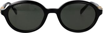 Gucci Gg2033Sa Zonnebril - unisex - Accessoires - Zwart - Maat: 52 MM