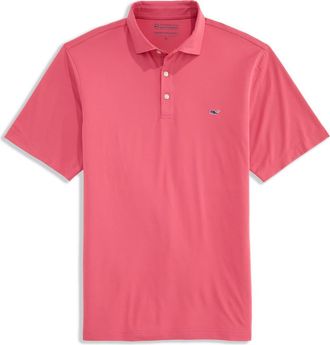 Vineyard Vines Fairwinds Performance Polo in Mariner at Nordstrom, Size Xx-Large