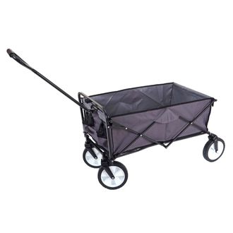 Hhg Carro Plegable Hhg-551, Carro Manual, Carro De Jard&iacute;n, Carro De Transporte Plegable, Sin Techo/bolsa Trasera, Gris