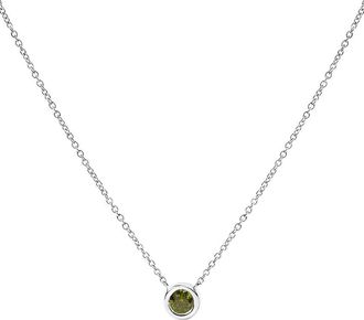 House of Brilliance Haus Of Brilliance 14K 0.50 Ct. Tw. Lab-Grown Diamond Pendant Necklace