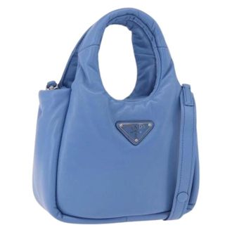 Prada Borsa Mini Pre-owned - - Pre-owned - Donna - Blu - ONE SIZE