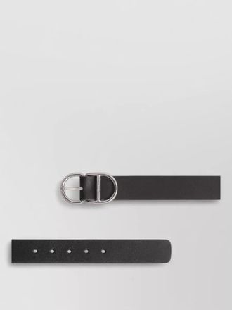Dior adjustable length signature belt leather strap