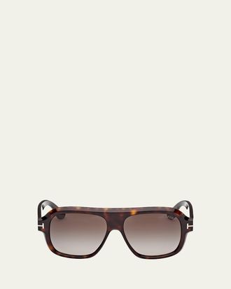 Tom Ford Rhonda 56MM Aviator Sunglasses