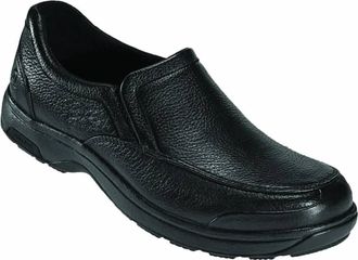 Dunham Mens Battery Park Slip-On Shoes In Black