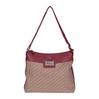 Dior Pre-owned Womens Street Chic Messenger Shoulder Bag - Beige - One Size