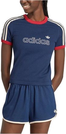 adidas Dames, Sport, Blauw, Maat: S Poliester