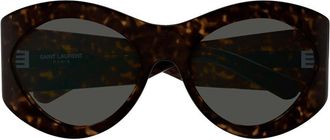 Saint Laurent Sl 854 Linea Sl Logo Havana