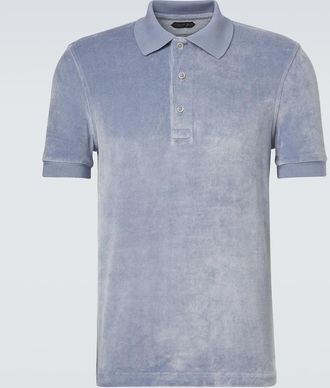 Tom Ford Velvet polo shirt