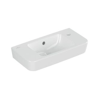 Villeroy & Boch V&b Handwaschbecken O.novo Compact 500x250mm M &Uuml;l Hl Rechts Wei&szlig; Antibac C+