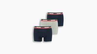 Levi's Boxer Brief 3 Pack - Mens - 2XL - Blue