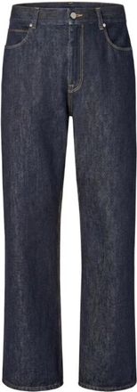 Fendi Lange Jeans - Heren - Regular Fit Jeans - Blauw - W32 - Katoen - Jeans