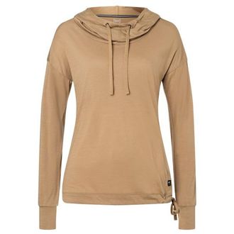 super.natural Funnel Hoody Woll- & Merinopullover f&uuml;r Damen | beige