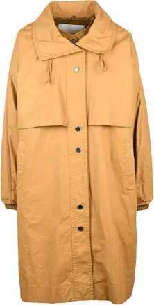 OOF Beige Cotton Waterproof Coat
