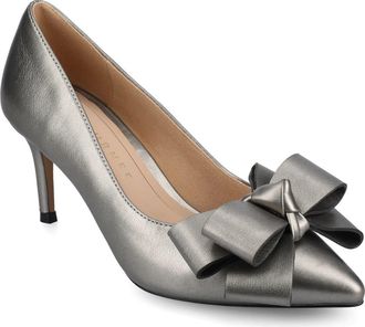 Journee Collection Crystol Pump in Pewter Pu at Nordstrom Rack, Size 6.5