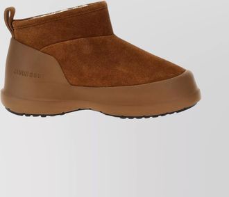 Moon Boot suede leather ankle boots