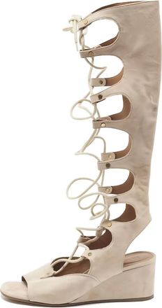 Chloé Sandali con zeppa 50mm 2024 - Toni neutri