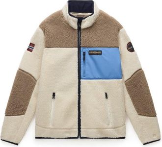 Napapijri Yupik Full Zip 3 Fleecejacke für Herren | beige