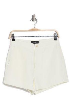 7 For All Mankind Chino Shorts in Ivory at Nordstrom Rack, Size 32