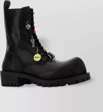 Balenciaga leather ankle boots