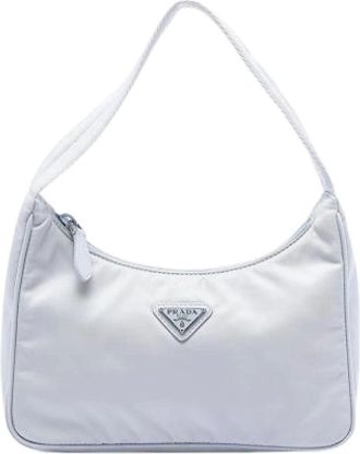 Prada Pre-owned Mini Bags, female, Blue, Size: ONE SIZE Pre-owned Mini Bag