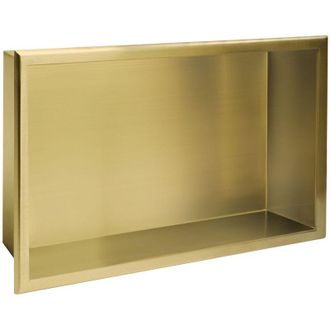 Rea Scaffale da bagno REA 30X45 gold brush
