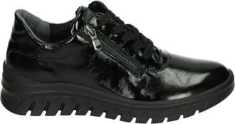 Waldl&auml;ufer Sportieve Lage Schoenen Zwart Lac - Dames - Sneakers - Zwart - 36 EU - Schoenen