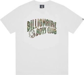 Billionaire Boys Club T-Shirt Camo Arch Logo - - Tops - Uomo - Bianco - XL