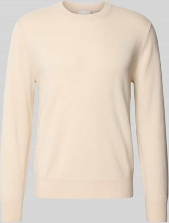 Calvin Klein Strickpullover aus reinem Kaschmir in Offwhite, Größe XXL